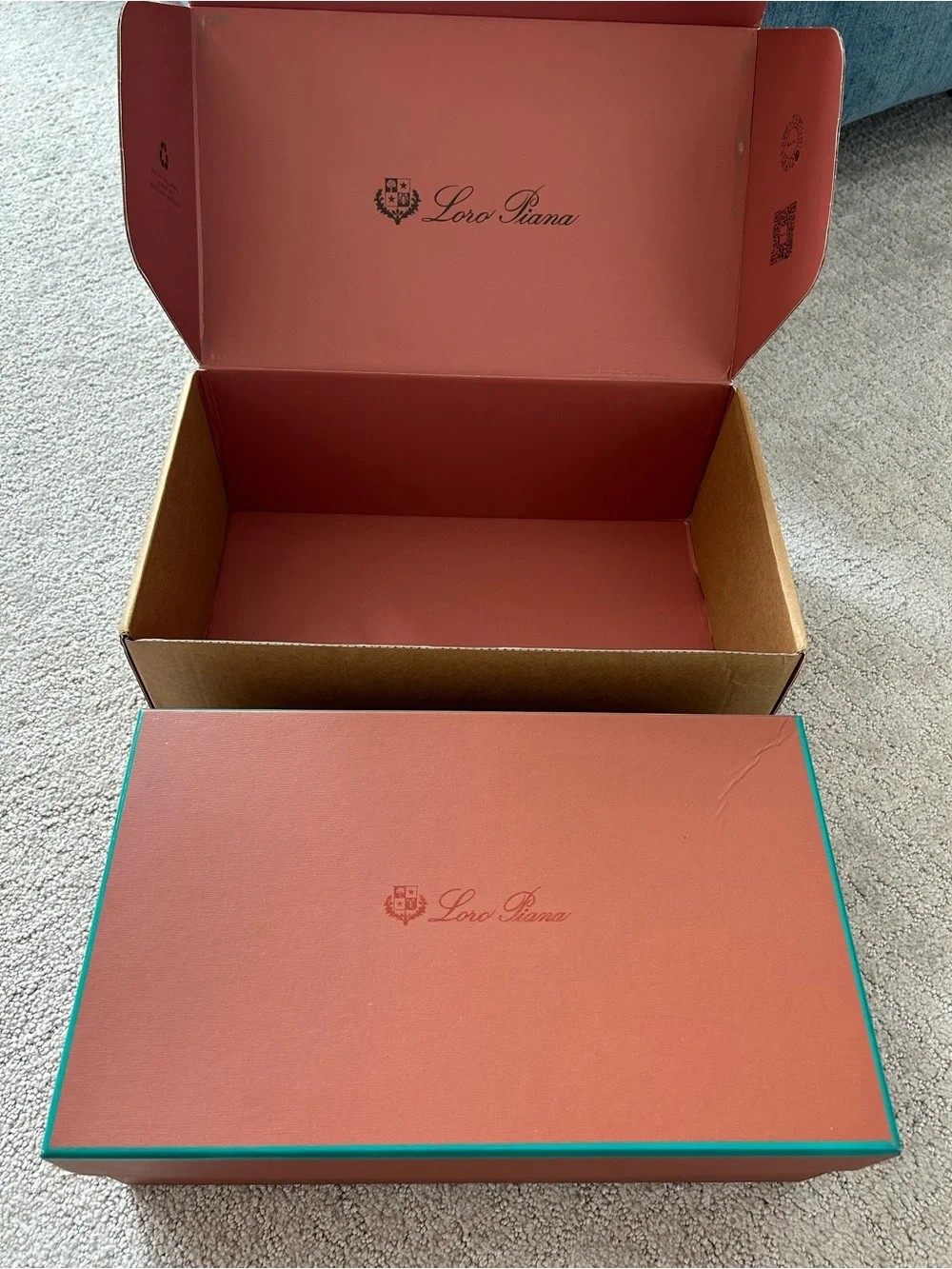 Loro Piana Summer Walk Black Suede